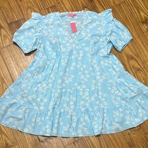 NWT Simply Southern 100% Cotton Daisy Dress Size XL